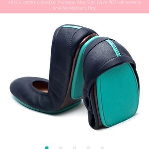 Tieks Navy Ballet Flat New 9